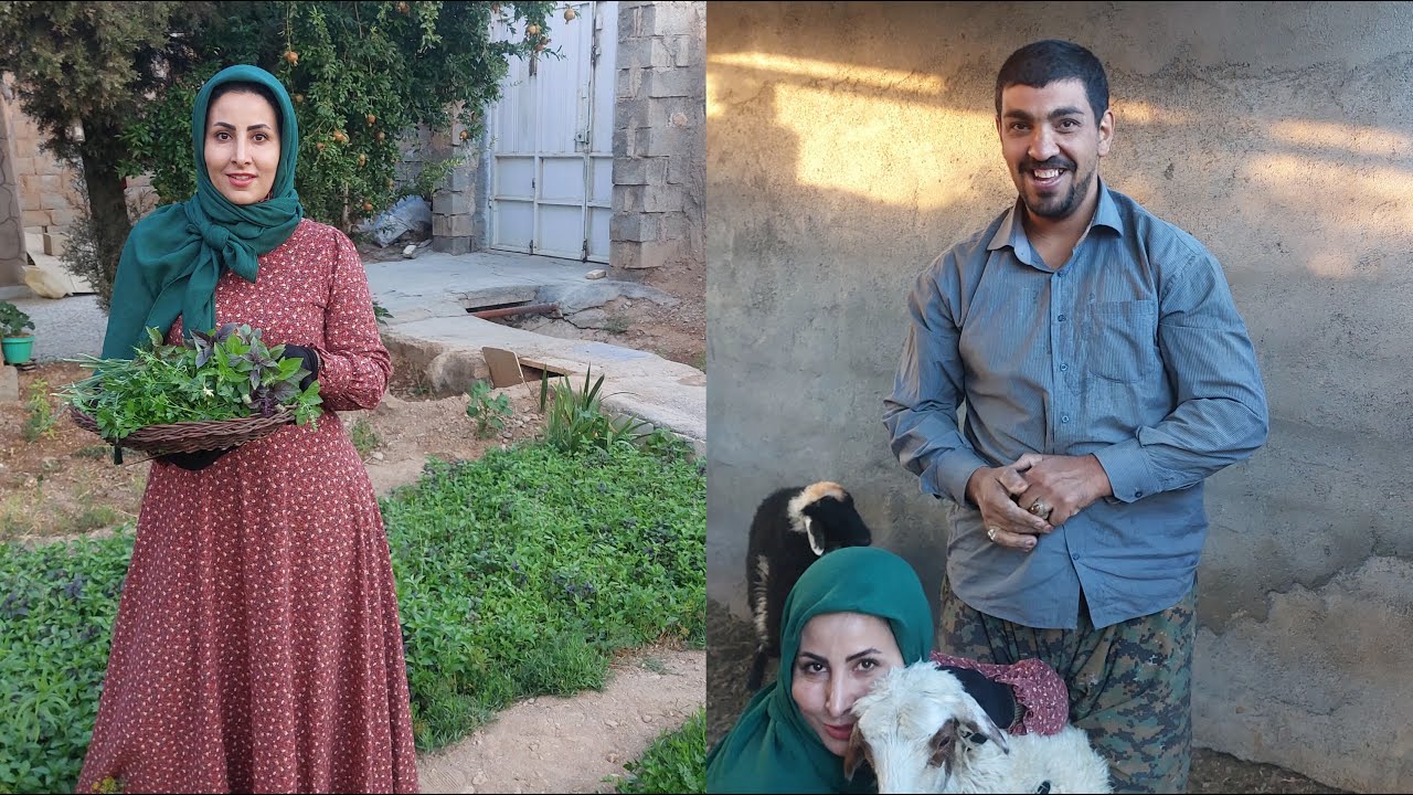 A real rural morning/from picking vegetables to fragrant cuckoo on the fire🥘