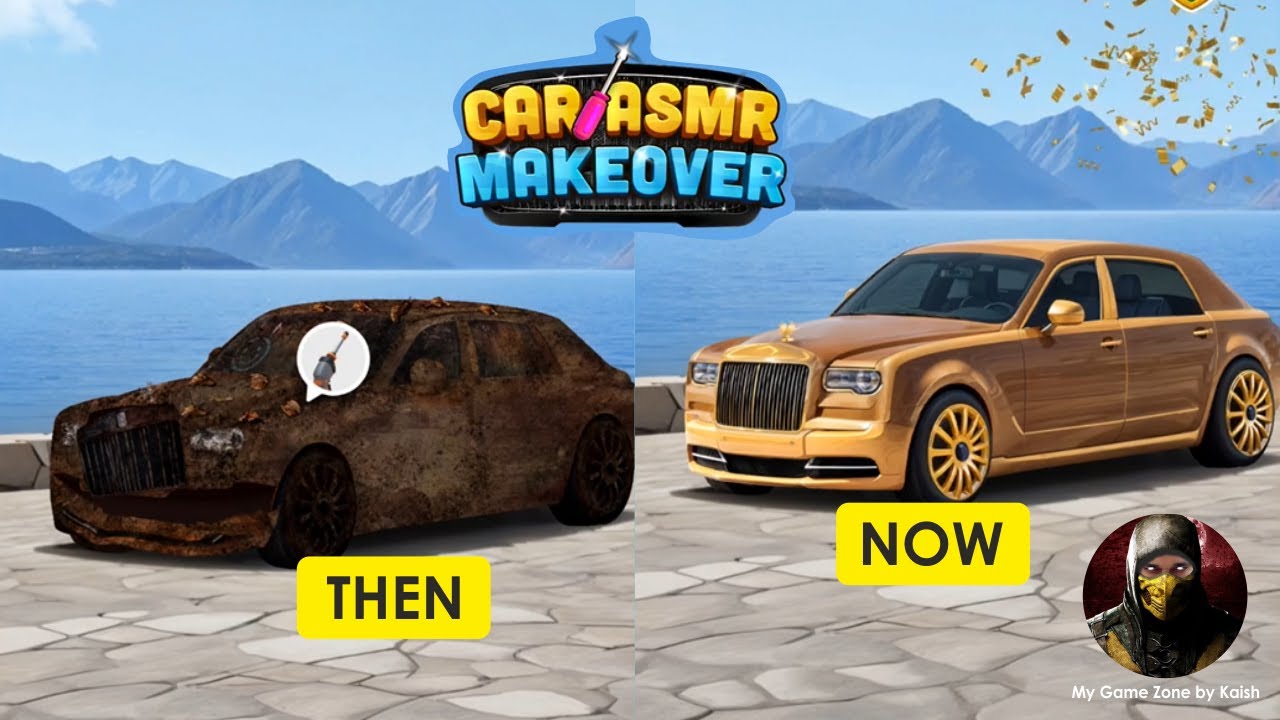 Rolls Royce | 9 | Car Makeover: ASMR Games | 2025 Game | #gameplay #walkthrough | Kaish