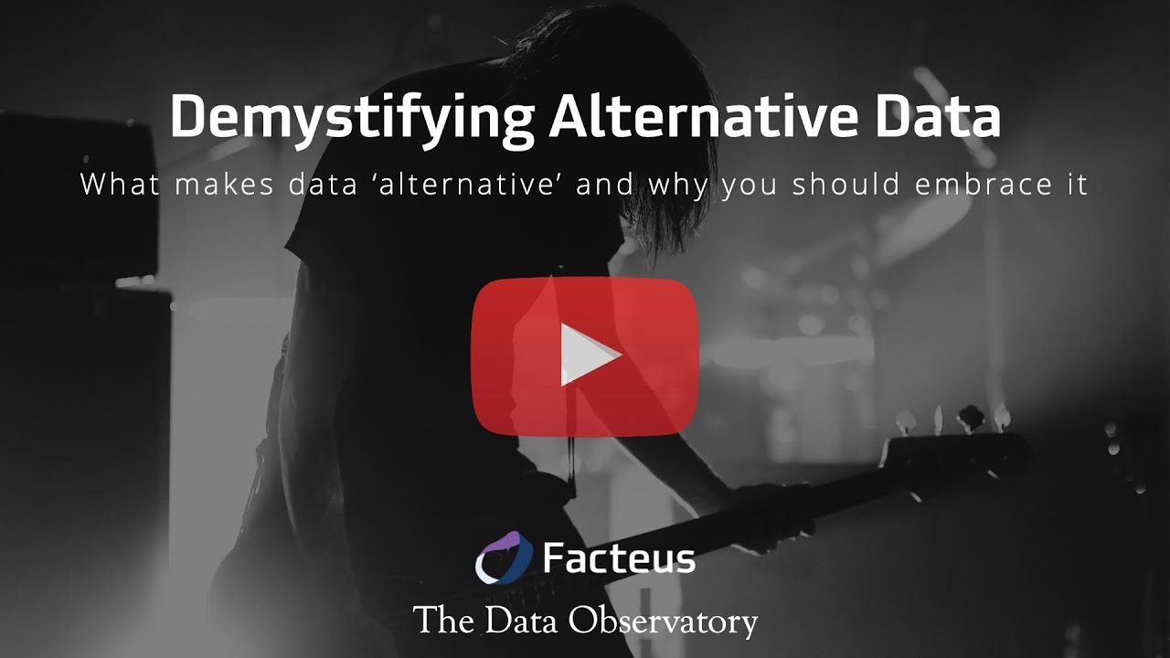 Demystifying Alternative Data - What is Alternative Data?