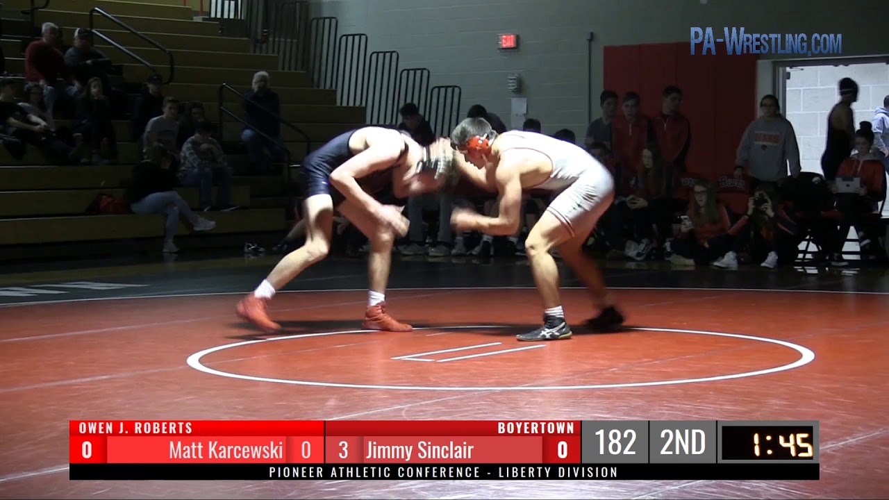 2019-01-09 Owen J. Roberts at Boyertown (from live stream)