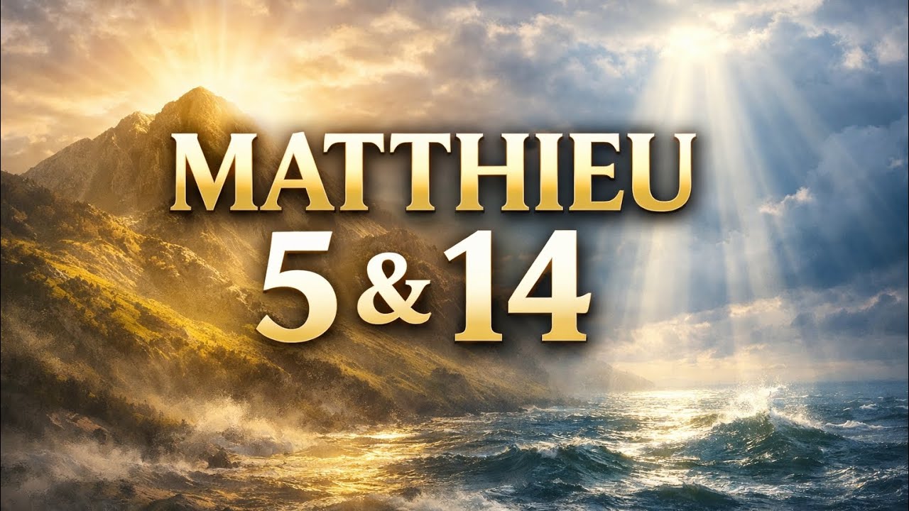 LA PAROLE ET LA PUISSANCE DE JÉSUS CHRIST MATTHIEU 5 ET 14