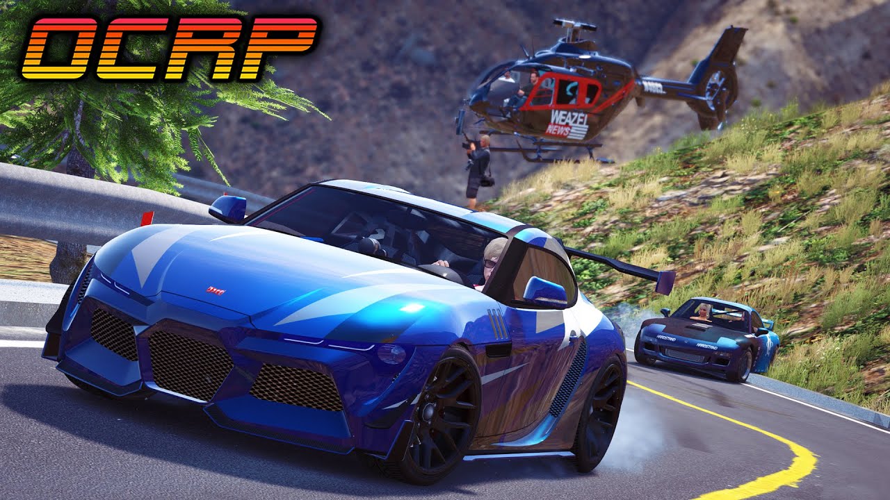 Insane Drifting Event on Mount Chiliad in OCRP | GTA RP
