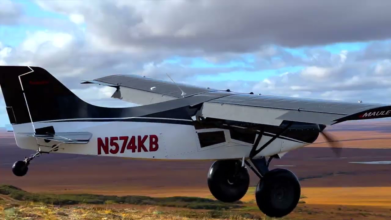 Alaskan Bush flying in the Maule Mx7-180