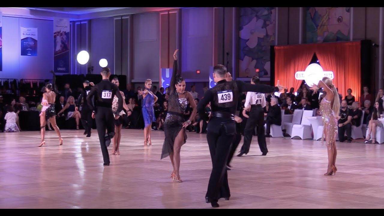 Casey & Kayci Treu | Professional 10-Dance | USDC 2022 - Cha Cha Cha