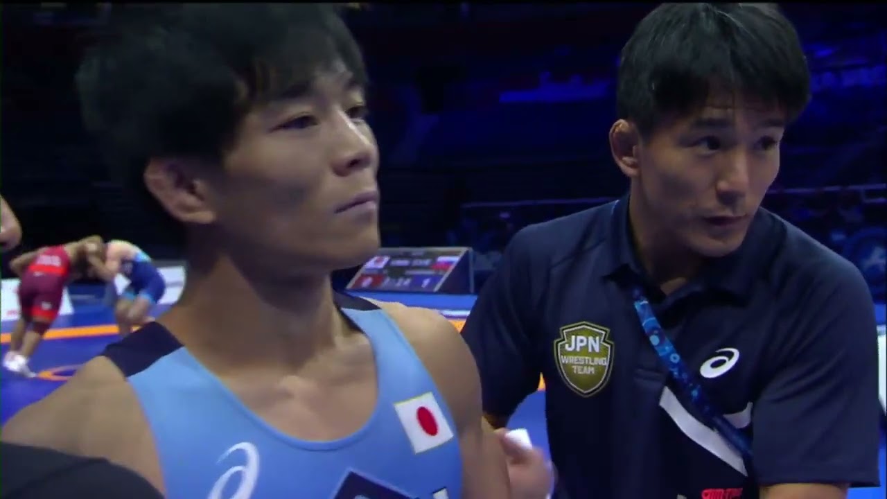 Wanhao ZOU (CHN) vs. Rei HIGUCHI (JPN) | Seniors World Championships 2023 | Eighth Final | FS 57Kg