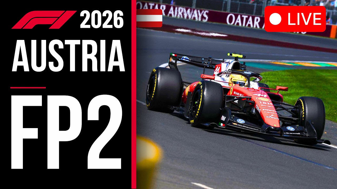 🔴 F1 LIVE: Austrian GP FP2 | Live Timing, Telemetry & Commentary