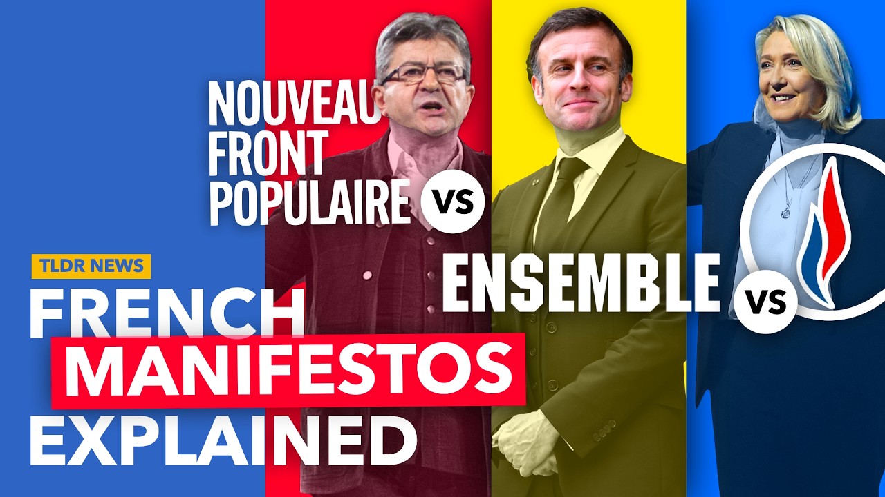 France’s 3 Big Parties’ Manifestos Compared