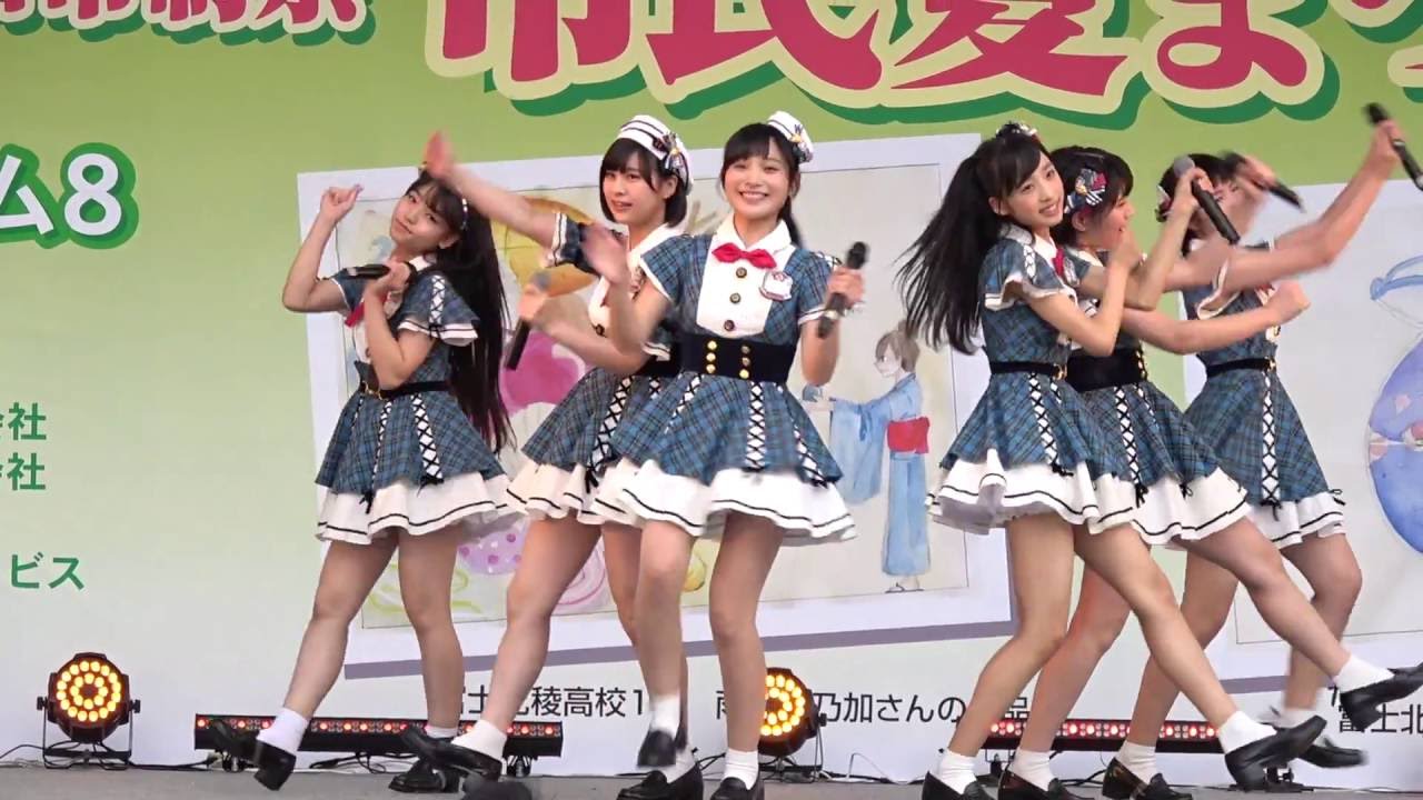 左伴彩佳（AKB48チーム8：富士吉田ふるさと応援団）@富士吉田市制祭（28.7.23）