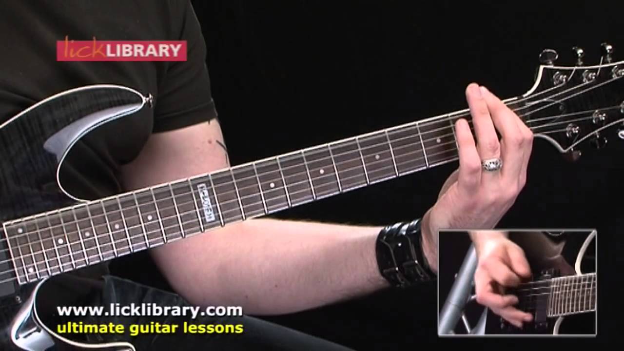 Metal Rhythm Guitar Performance With Andy James Licklibrary