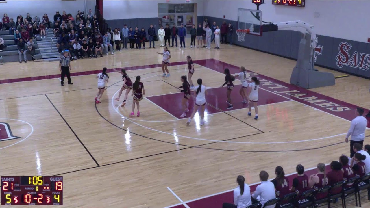 St. James vs Brunswick High School Girls' JuniorVarsity Basketball