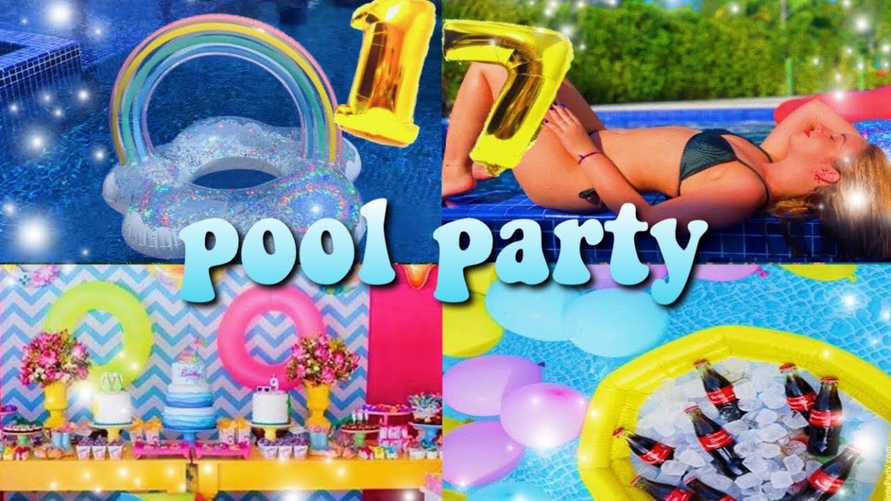 FIZ UMA POOL PARTY ideias decoração | manu falcão