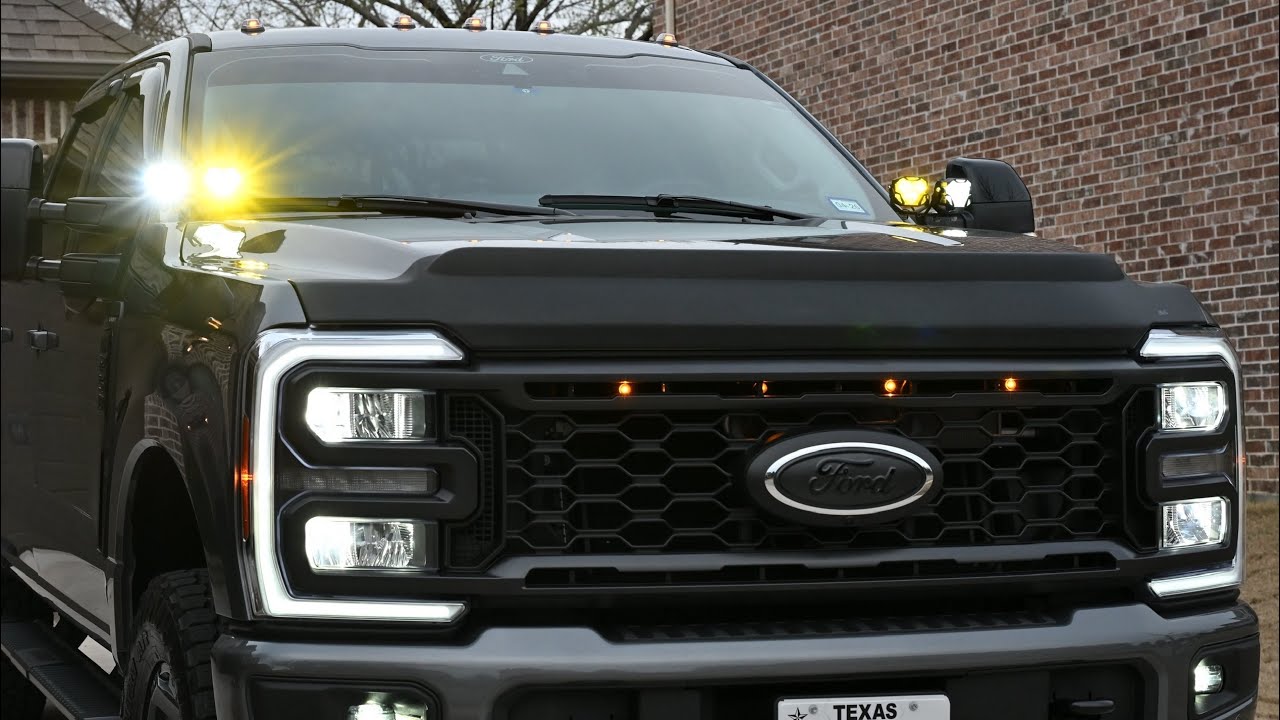 MORE LIGHT! Installing a 2nd pair of amber Morimoto ditch lights to my F250.