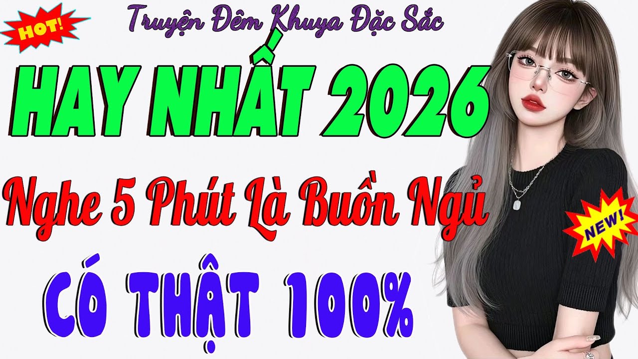 Nghe 5 Phút Là Buồn Ngủ – Truyện Đêm Khuya Hay Nhất 2026 | Ngủ Ngon Tới Sáng