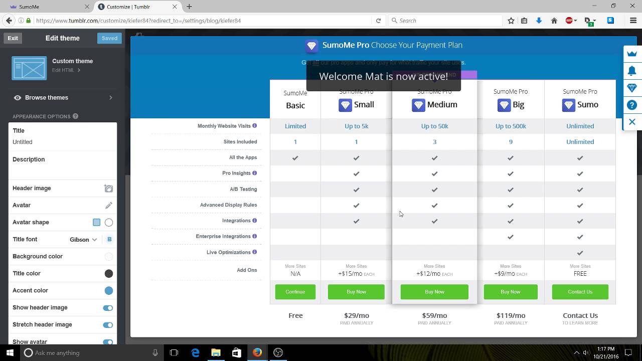 Installing Sumome on your web site.