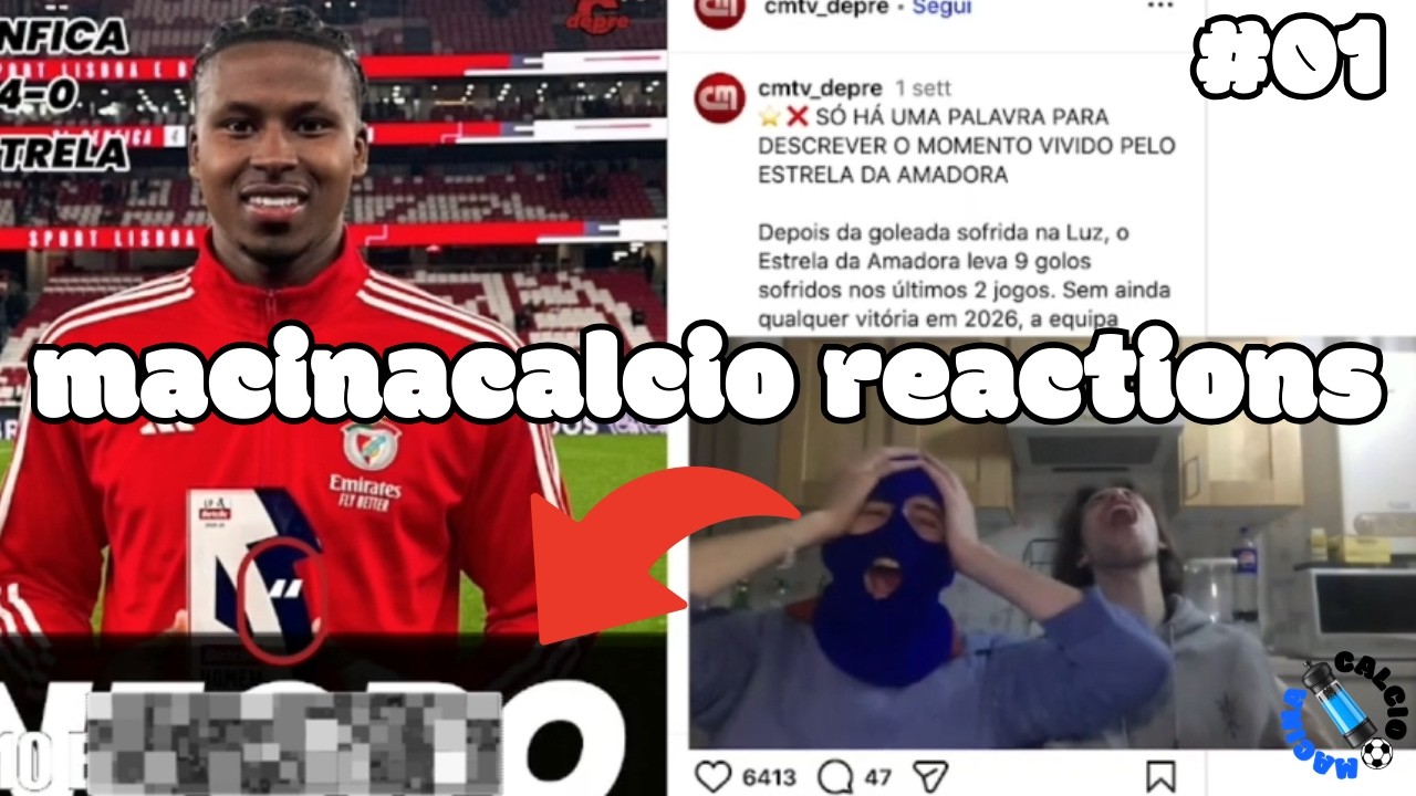 MACINACALCIO REACTIONS - EP. 01