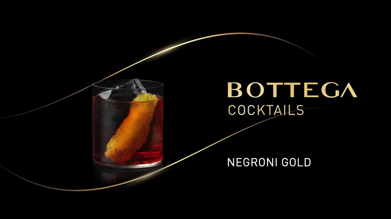 Bottega Cocktails: NEGRONI GOLD (eng)