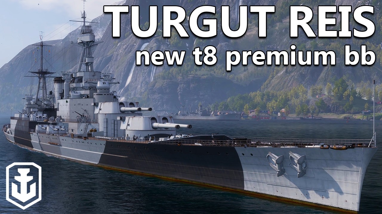 New Premium BB Turgut Reis is Incredibly Strong (World of Warships)