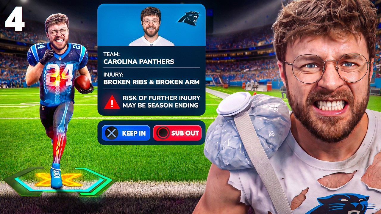 Пришлось играть с серьезной травмой! Madden 27 Superstar #4