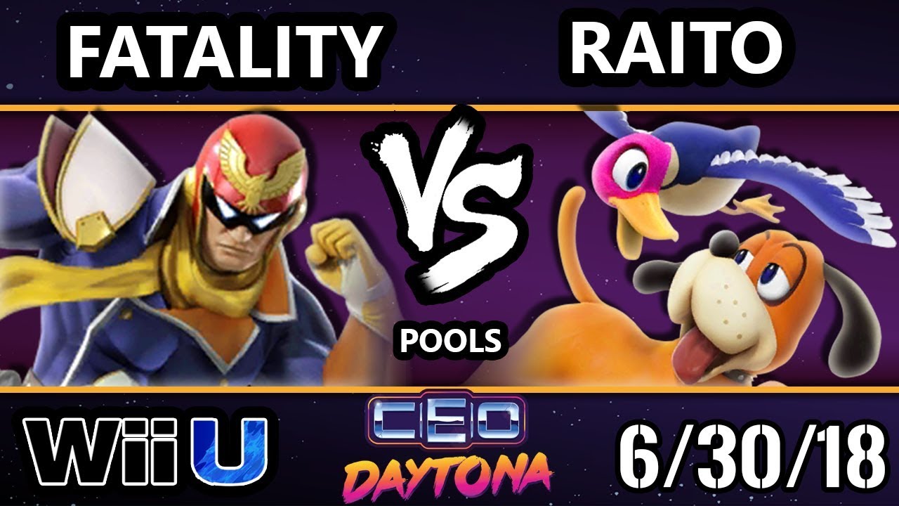 CEO 2018 Smash 4 - CND | Raito (Duck Hunt) Vs. Fatality (Captain Falcon) Wii U - Phase 2 Pools