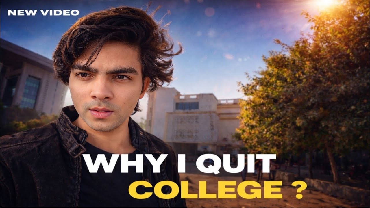WHY I QUIT COLLEGE ? 🏫 | Brain Teaser Vlog | Delhi University