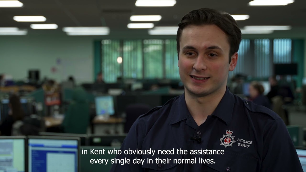 Start a rewarding career as a Kent Police contact handler | Q&A with Mark