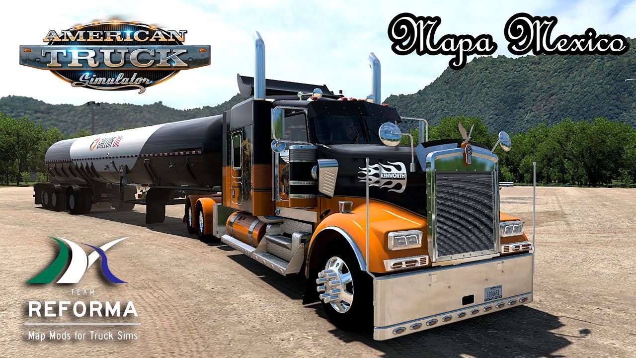 American Truck Mapa Mexico