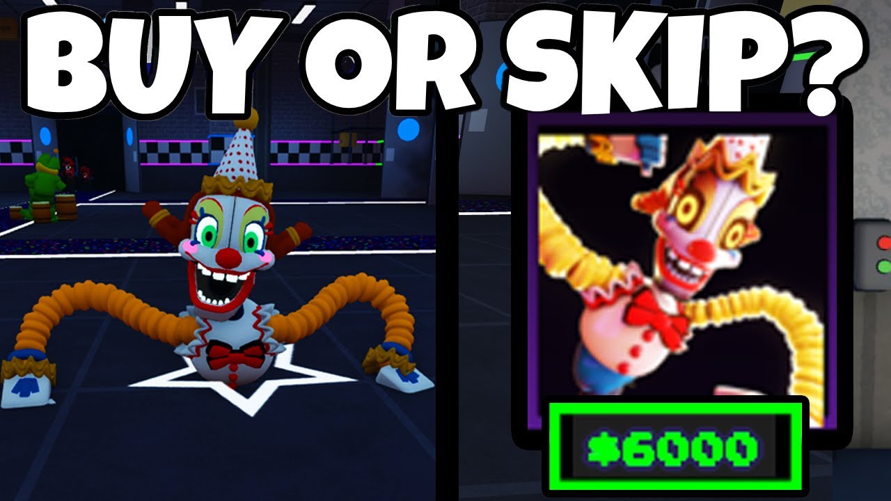 Действительно ли новый блок Джеки стоит своих денег? - Roblox Five Nights TD (FNTD)