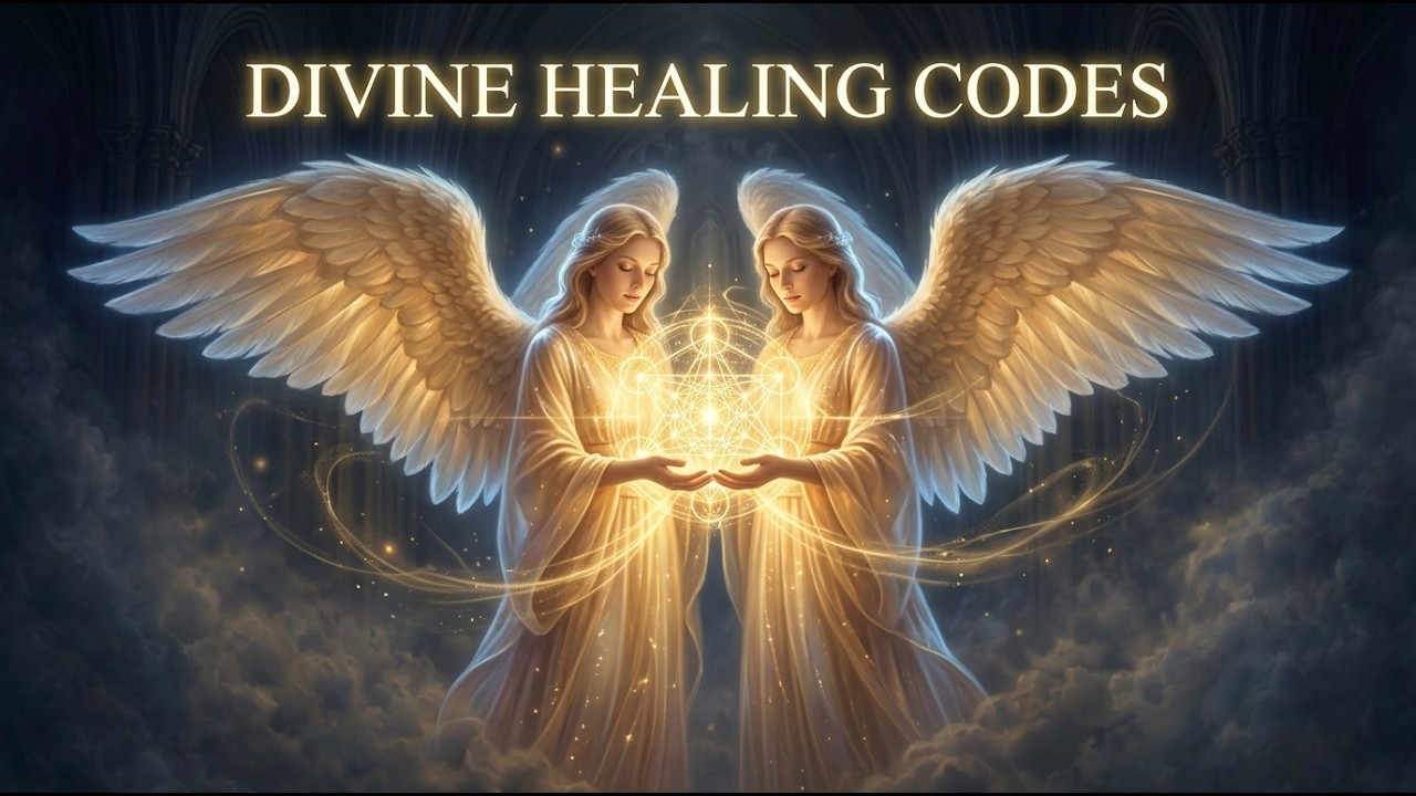 12 HOURS Angelic Healing Frequencies | 528Hz Miracle Tone | Deep Sleep & Aura Cleanse | NO ADS