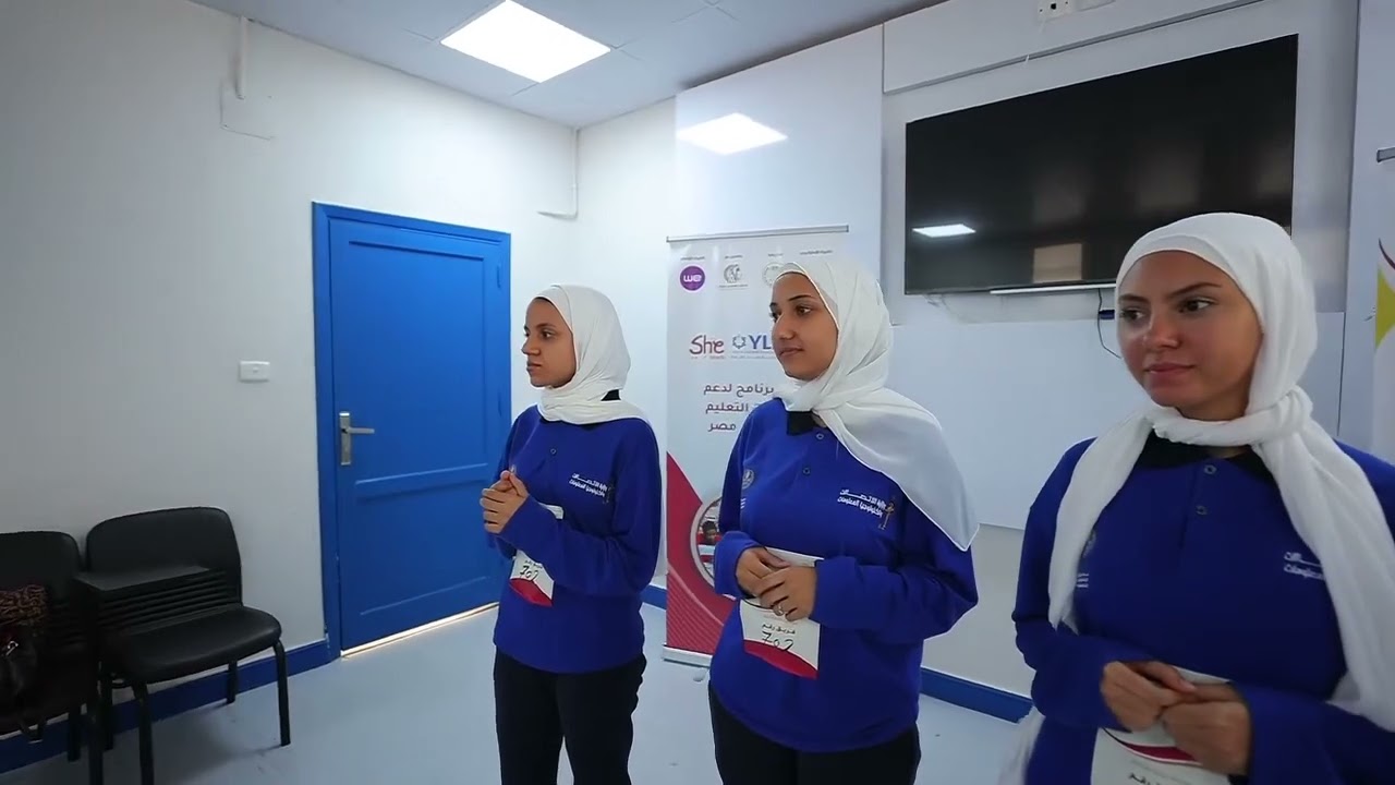 تغطية لتواجد لجنة تحكيم برنامج هي تقود في مدرسة WE للتكنولوجيا التطبيقية في محافظة الجيزة