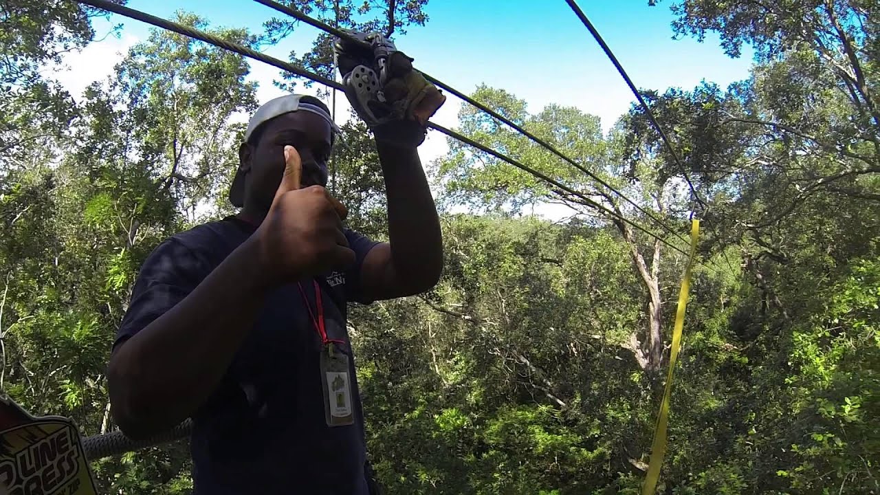 Zip Line in Mahogany Bay, Isla Roatan