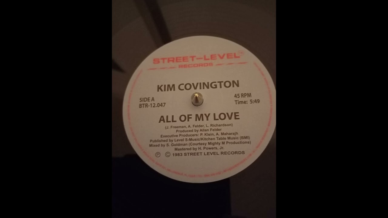 kim covington - all of my love 1983