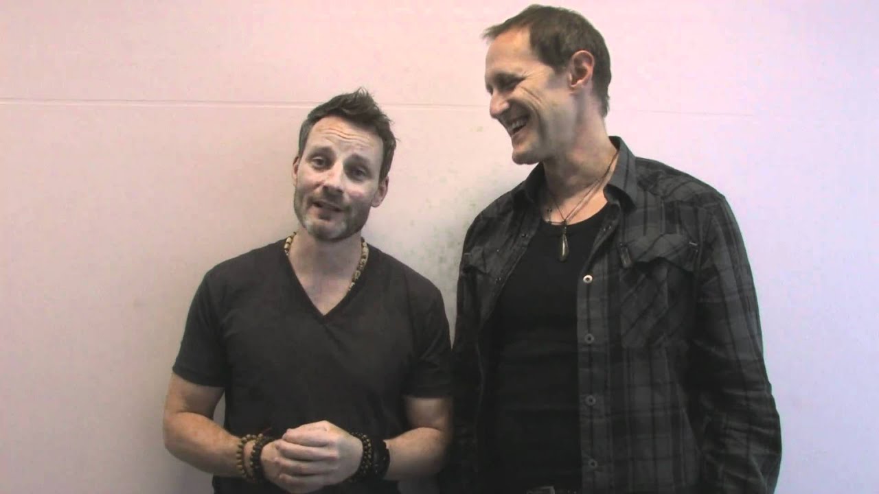 Christopher Heyerdahl and Ryan Robbins in Australia 2011