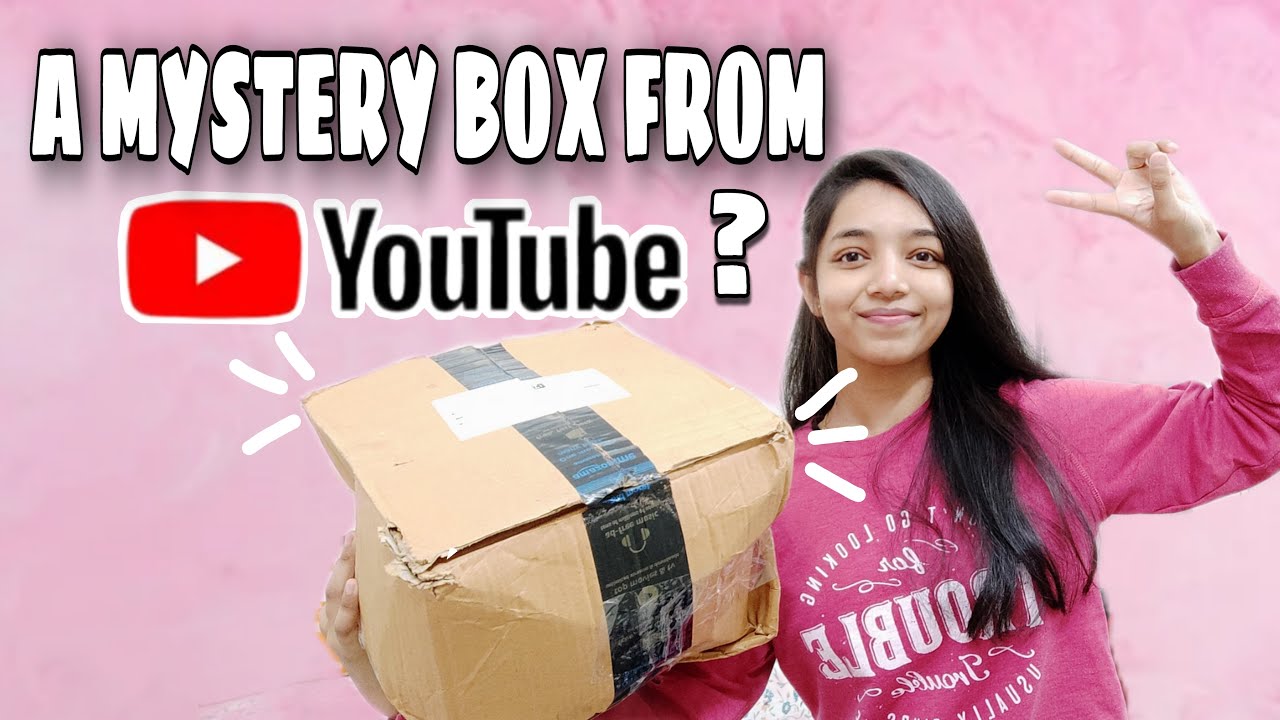 YOUTUBE SEND ME A MYSTERY BOX ?