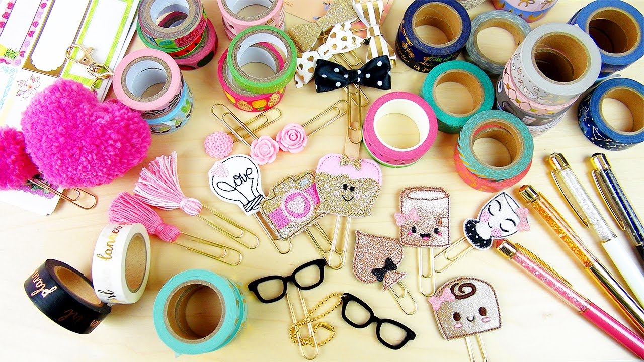 HUGE PLANNER ACCESSORIES HAUL! (PenGems, Simply Gilded, LittleMissDaisyrose, HautePinkFluff)