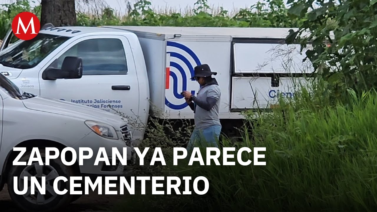 Suman 370 bolsas con restos humanos localizados en tres fosas clandestinas de Zapopan, Jalisco