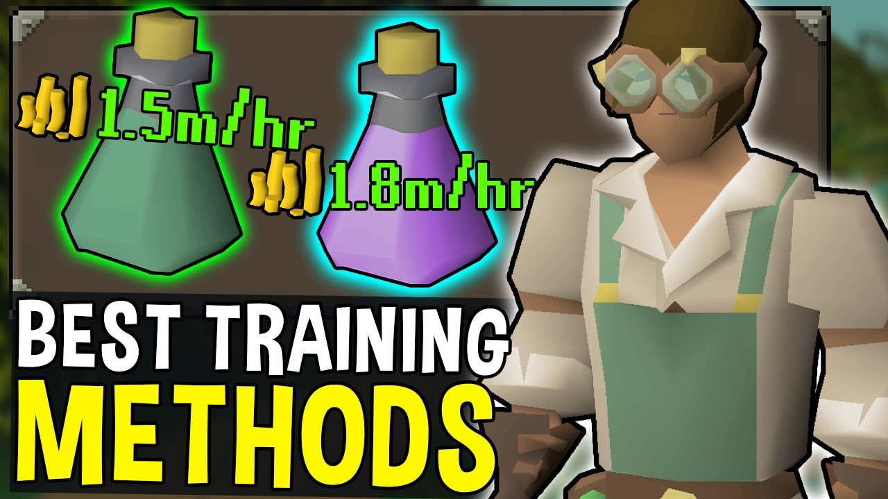 These are the Best Training Methods in Oldschool Runescape!