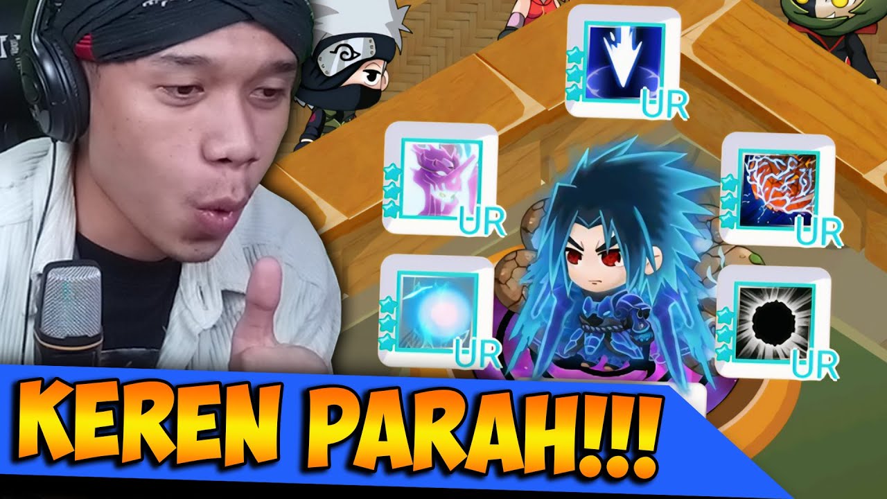 Akhirnya Sasuke Indra Mode Dapet Skill Baru !!! Ninja Hereos New Era