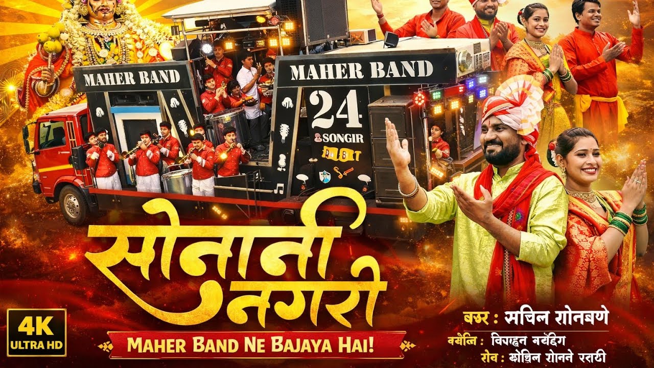🔥 Maher Band Songir | Sonani Nagari Song | 24 Number Band | Full Bass Performance 🎺🥁