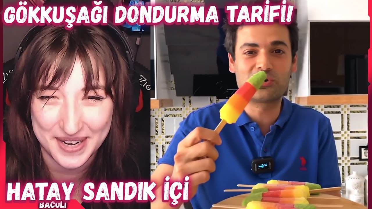 Pqueen - EVDE GÖKKUŞAĞI DONDURMA TARİFİ! İzliyor (Hatay Sandık İçi)