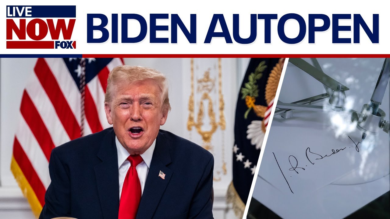 Trump to cancel all Biden 'autopen' orders, threatens perjury charges for Biden