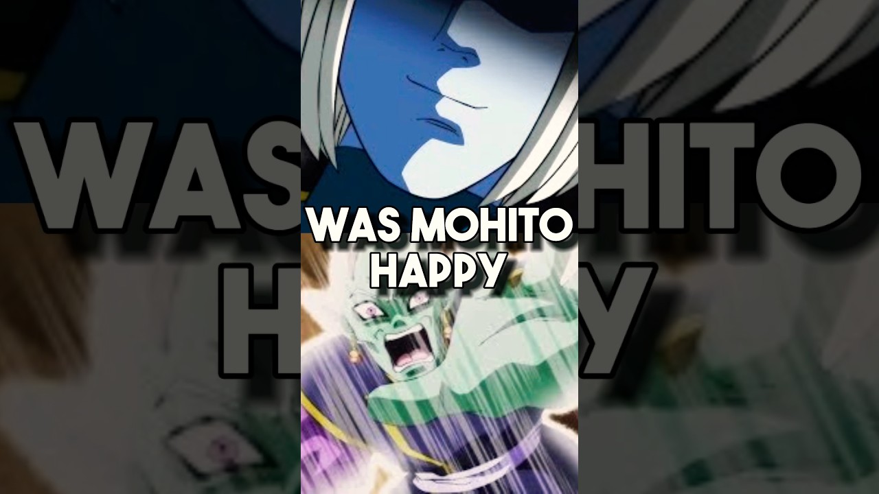 Why Did Mohito Smile When Universe 9 Got Erased? #shorts #dragonballsuper