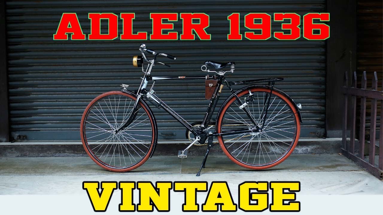 VINTAGE BICYCLE | ADLER 3G 1936 MODEL | RESTORATION | OLD CYCLE RESTORATION
