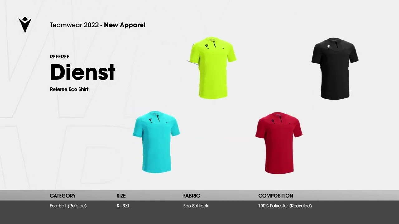 Macron 2022 New Referee Kit