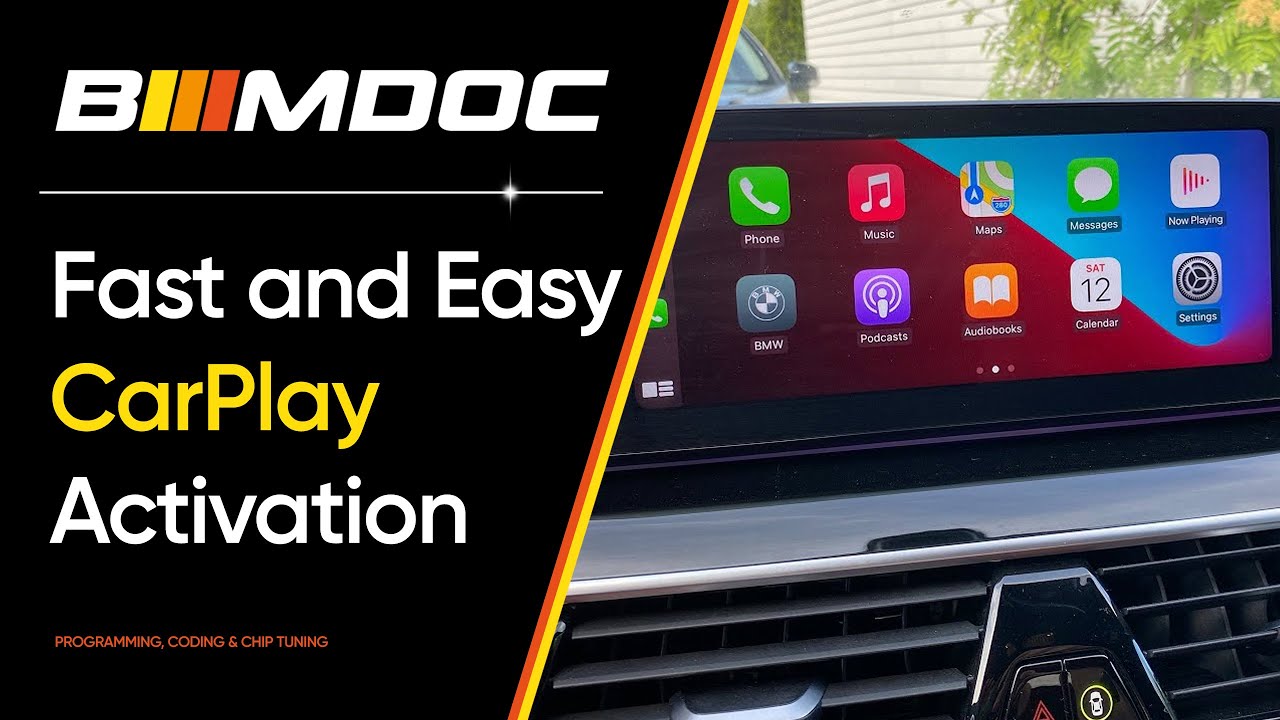 Новый быстрый способ активации CarPlay на BMW!