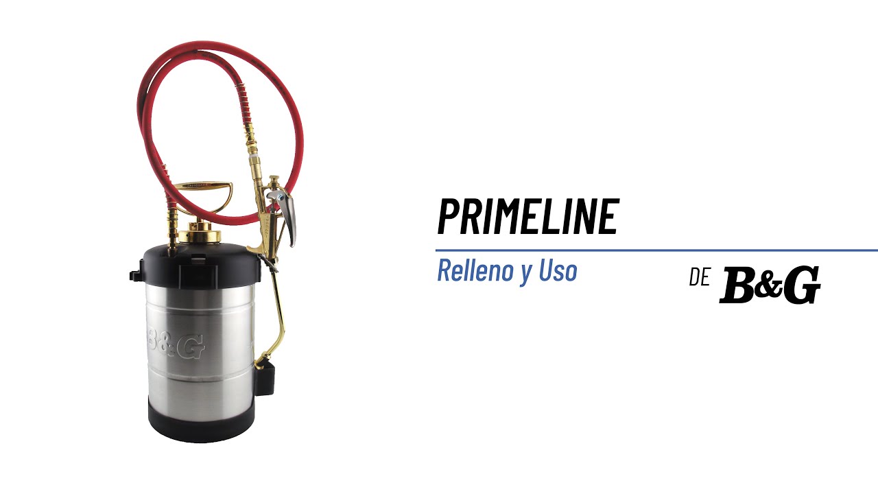 B&G Primeline Relleno y Uso