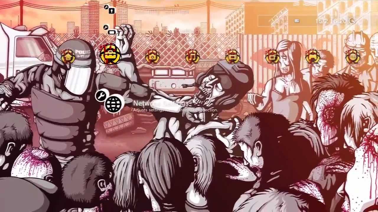 OMG-Zombies! - Dynamic PS3 Theme