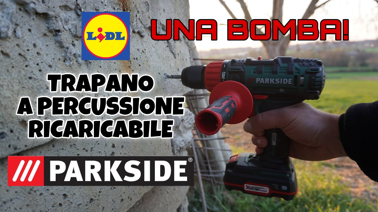 TRAPANO A PERCUSSIONE PARKSIDE PSBSA 20-Li B2