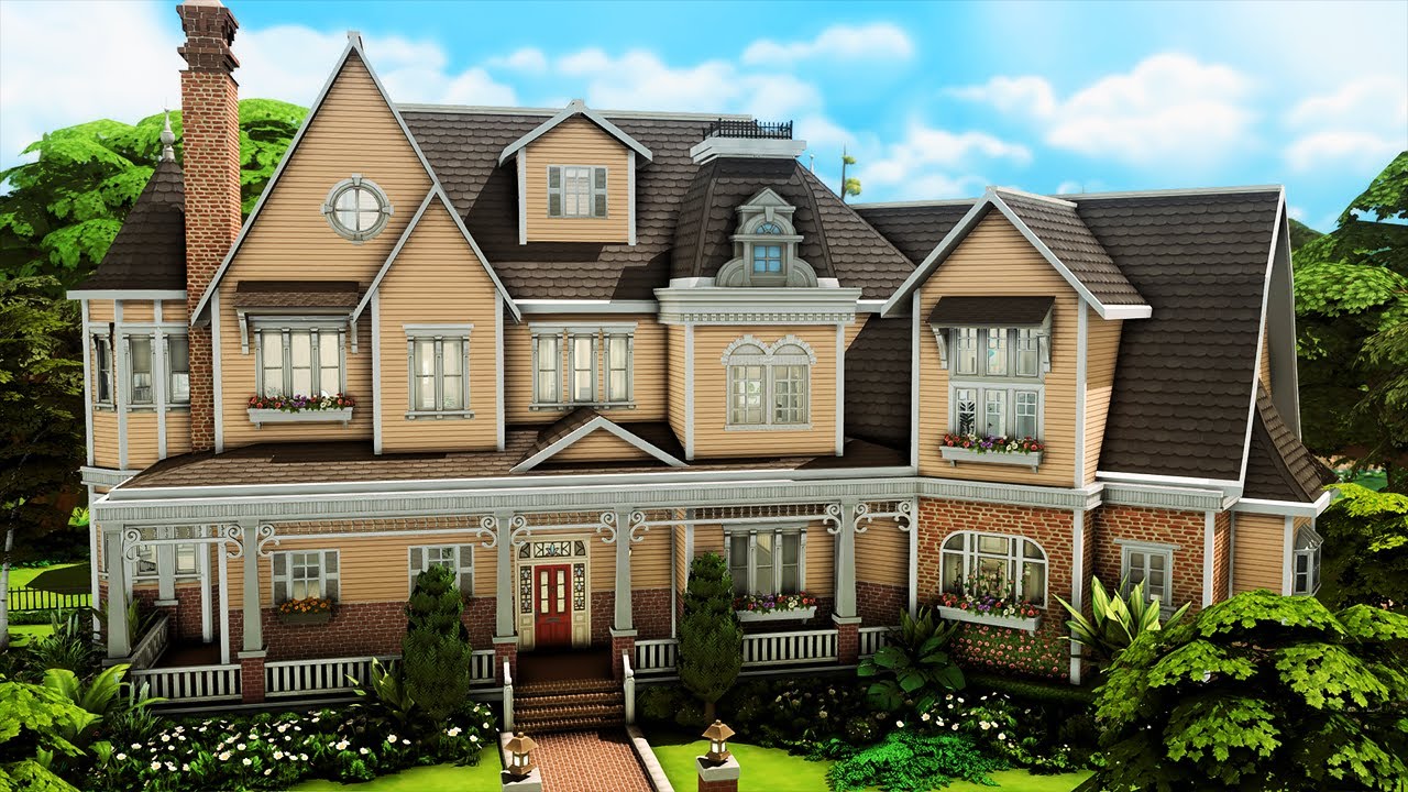 CASARÃO DE WILLOW CREEK - The Sims 4 Speed Build