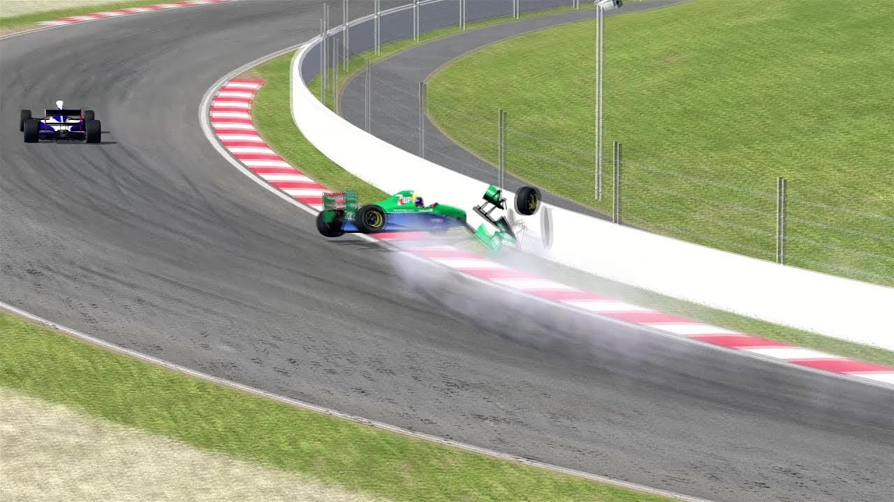 Automobilista F1 1991 Crashes