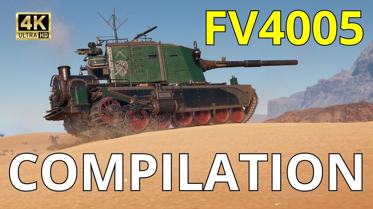 World of Tanks 2025 - FV4005 Stage II - COMPILATION (WoT)